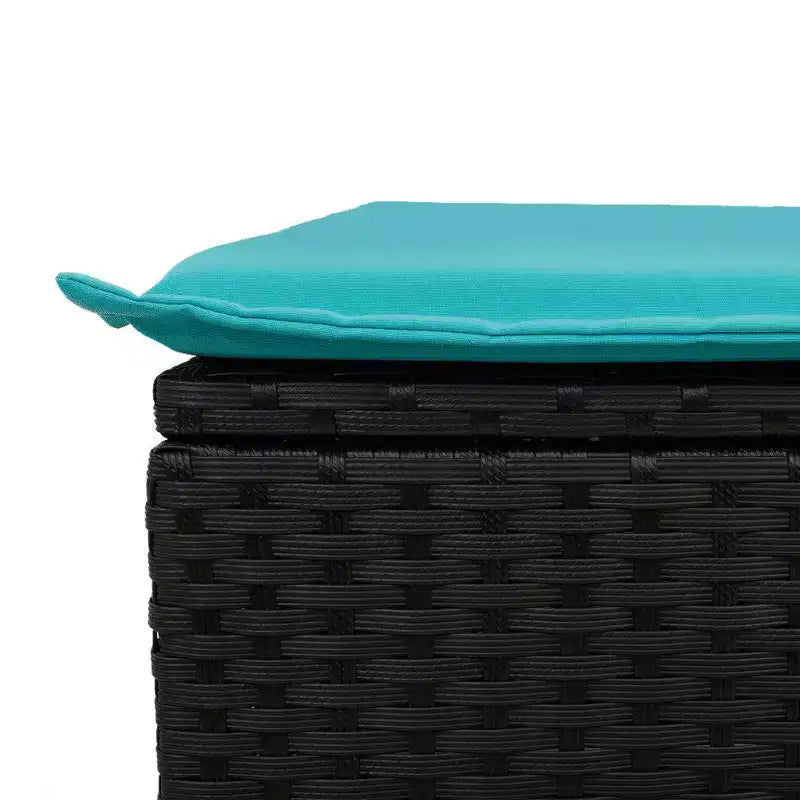 vidaXL Salon de jardin 6 pièces avec coussins en résine tressée, plusieurs couleurs et modèles