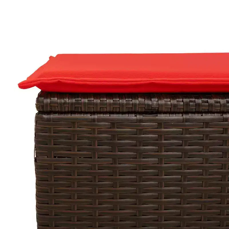 vidaXL Salon de jardin 6 pièces avec coussins en résine tressée, plusieurs couleurs et modèles