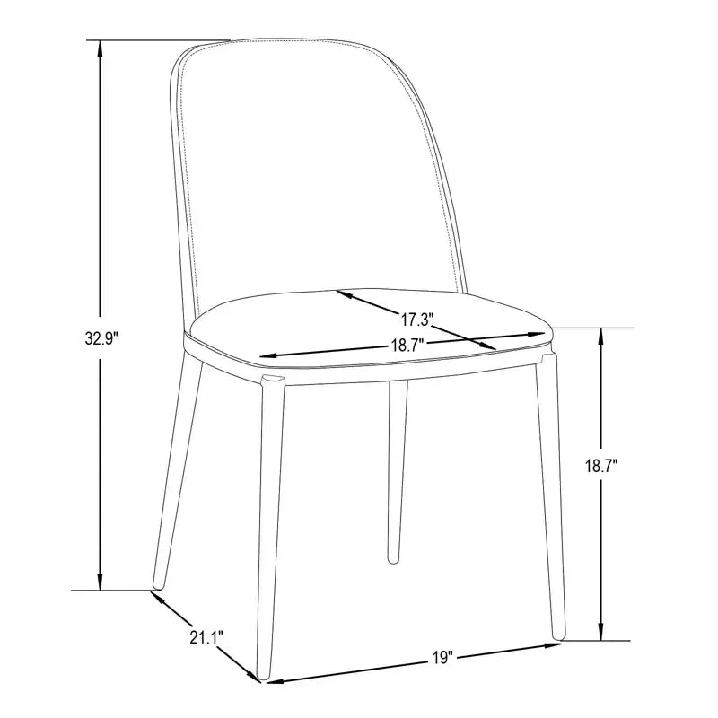 Ensemble de salle à manger 7 pièces LeisureMod Tule avec cadre en acier, 6 chaises de salle à manger rembourrées et table de salle à manger ovale de 180 cm avec plateau en bois
