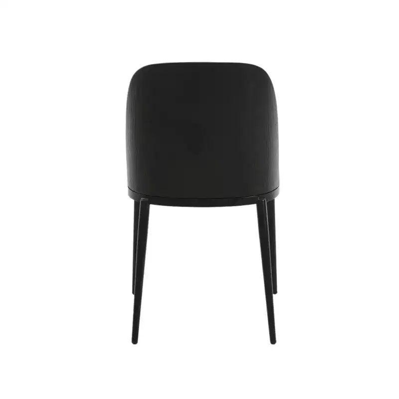 Ensemble de salle à manger 7 pièces LeisureMod Tule avec cadre en acier, 6 chaises de salle à manger rembourrées et table de salle à manger ovale de 180 cm avec plateau en bois