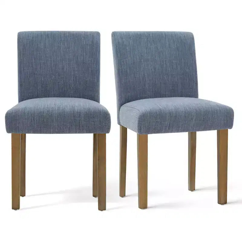 Ensemble de salle à manger extensible pour 8, table rectangulaire avec rallonges amovibles et chaises en lin sans accoudoirs, avec pieds en bois massif-Panipeachy