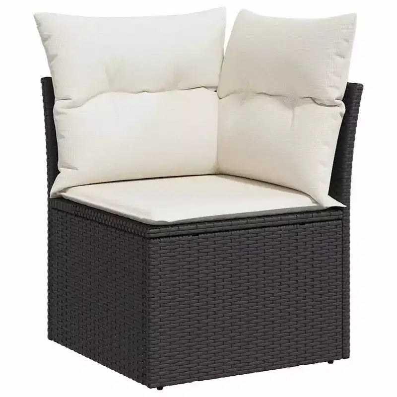 vidaXL Salon de jardin avec coussins de différentes couleurs