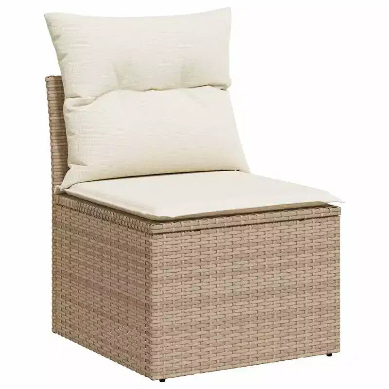 vidaXL Salon de jardin avec coussins de différentes couleurs