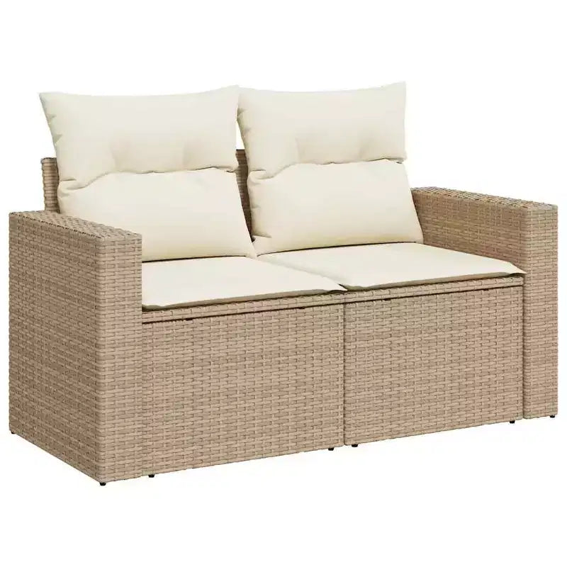 vidaXL Salon de jardin avec coussins de différentes couleurs