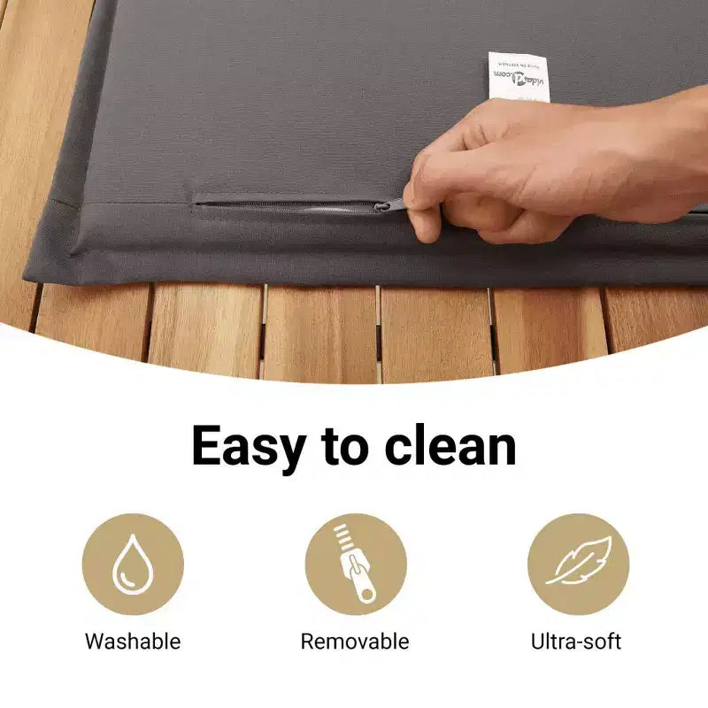 vidaXL Ensemble de Repas de Jardin avec Coussins en Plusieurs Couleurs