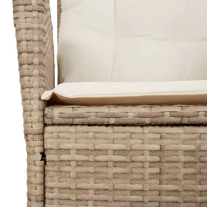 vidaXL Ensemble de Repas de Jardin avec Coussins en Plusieurs Couleurs