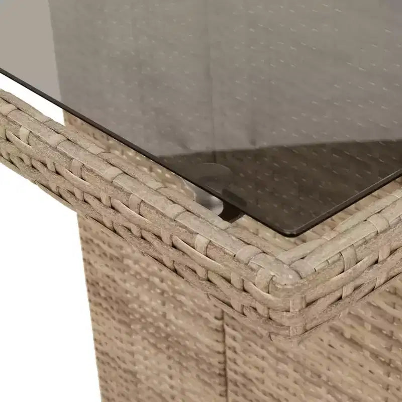 vidaXL Ensemble de Repas de Jardin avec Coussins en Plusieurs Couleurs
