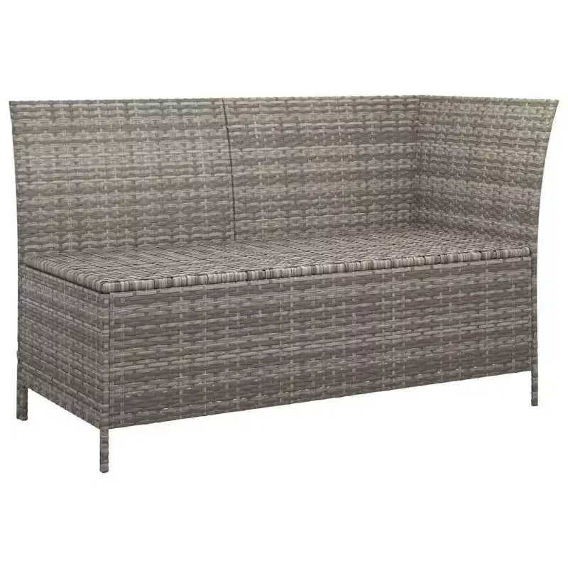 vidaXL Salon de jardin avec coussins en résine tressée 3/4 pièces