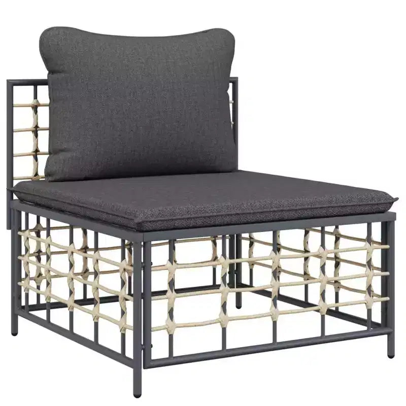 vidaXL Salon de jardin moderne 10 pièces avec coussins