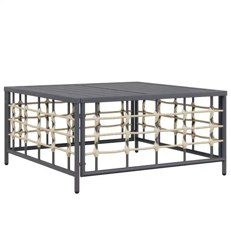 vidaXL Salon de jardin moderne 10 pièces avec coussins