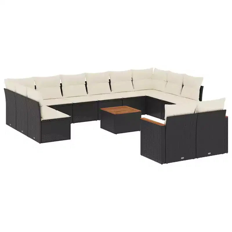 vidaXL Garden Sofa Set with Cushions in Multiple Colors