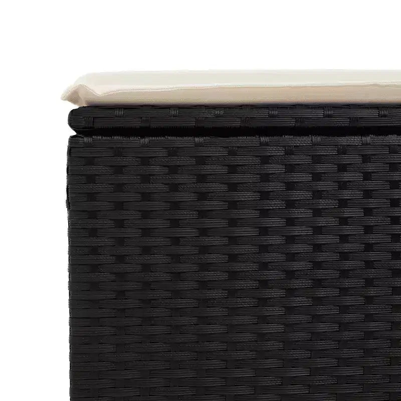 vidaXL Salon de jardin modulable en résine tressée avec coussins