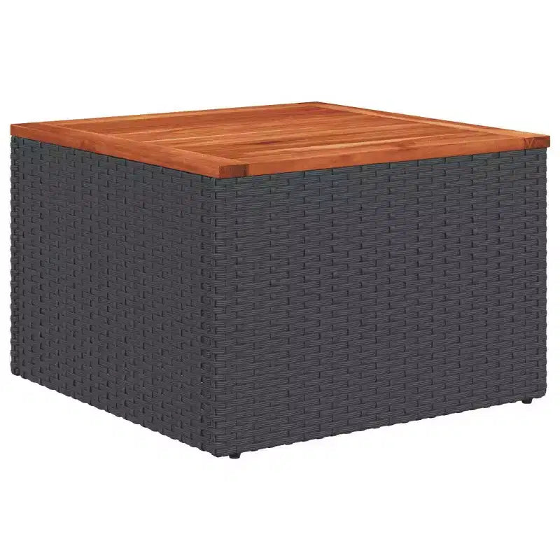 vidaXL Salon de jardin modulable en résine tressée avec coussins