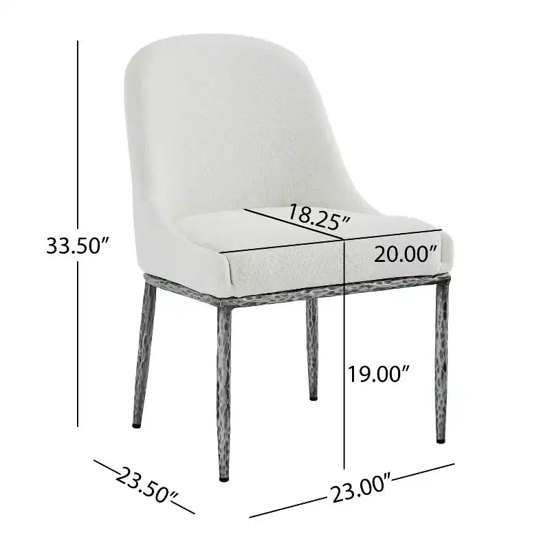 Christopher Knight Home Valeska, ensemble de 5 pièces : table à manger en pierre frittée forgée à la main, style industriel de luxe, avec chaises de salle à manger rembourrées.