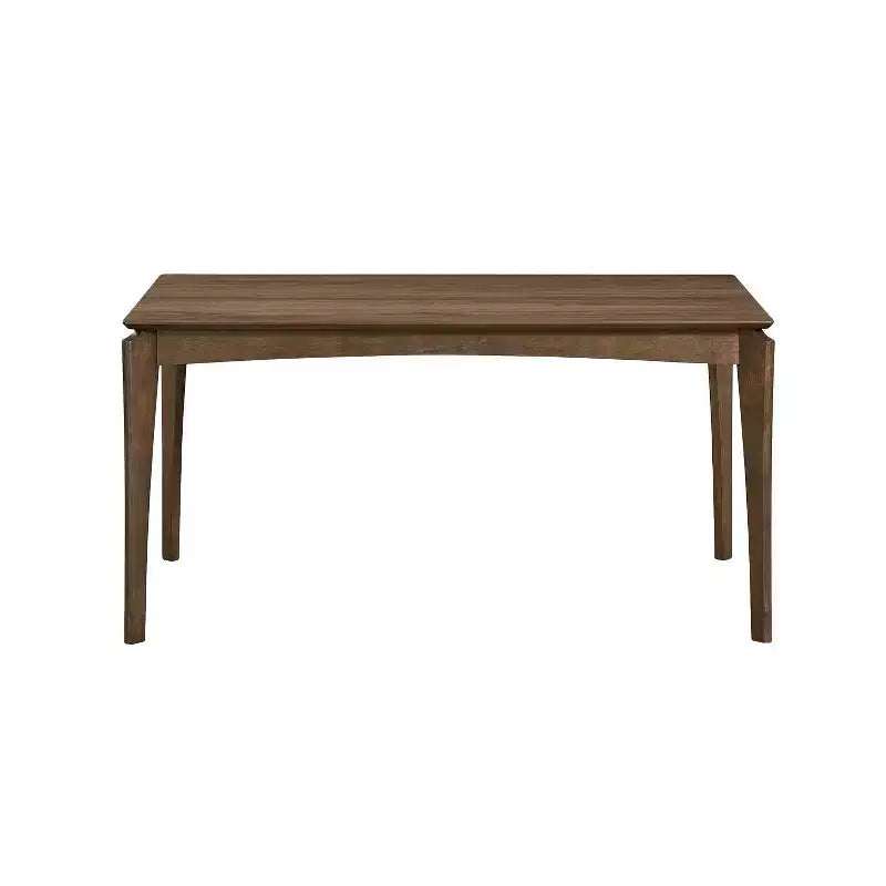 Ensemble de salle à manger 7 pièces Christopher Knight Home Linnea en bois d'hévéa rustique et tissu
