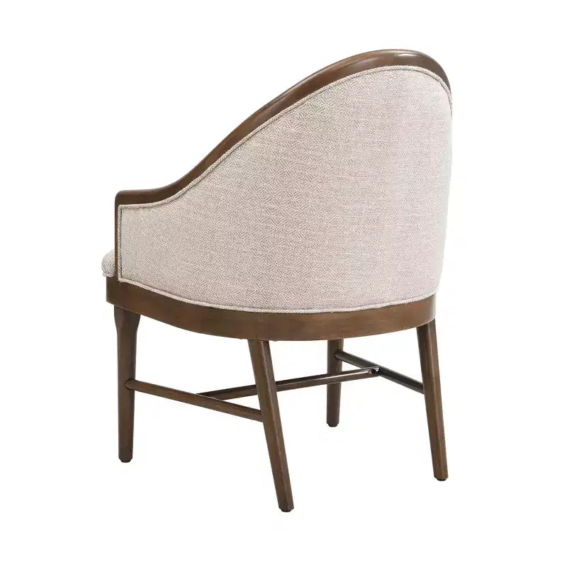Christopher Knight Home Thiago, ensemble de salle à manger moderne 5 pièces en bois d'hévéa, avec dossier incurvé et table ovale