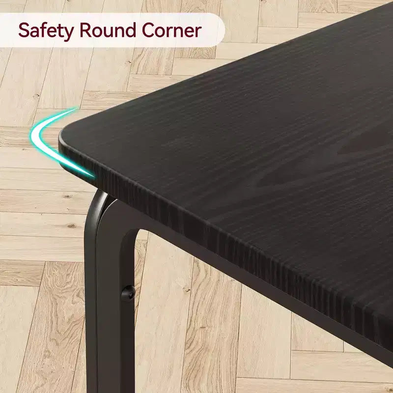 Ensemble table à manger compacte peu encombrante pour 2 personnes - Table carrée moderne avec 2 chaises - Parfait pour les petits appartements, les cuisines ou les coins repas