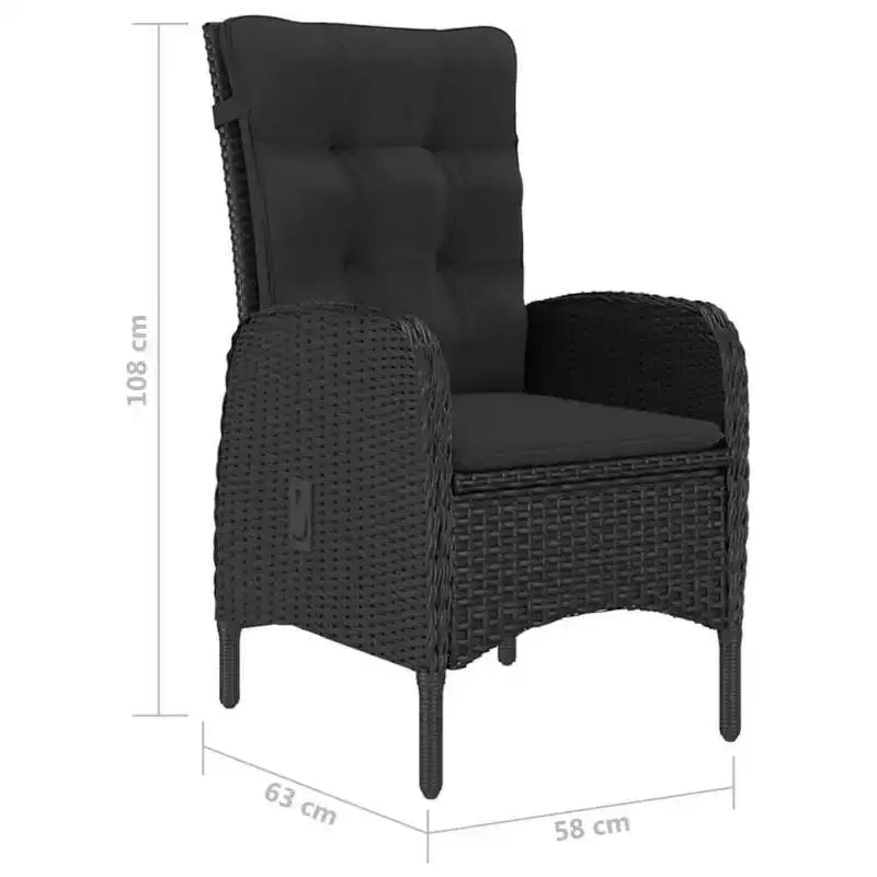 vidaXL Ensemble de salle à manger Bois d'acacia massif Moyen Ergonomique