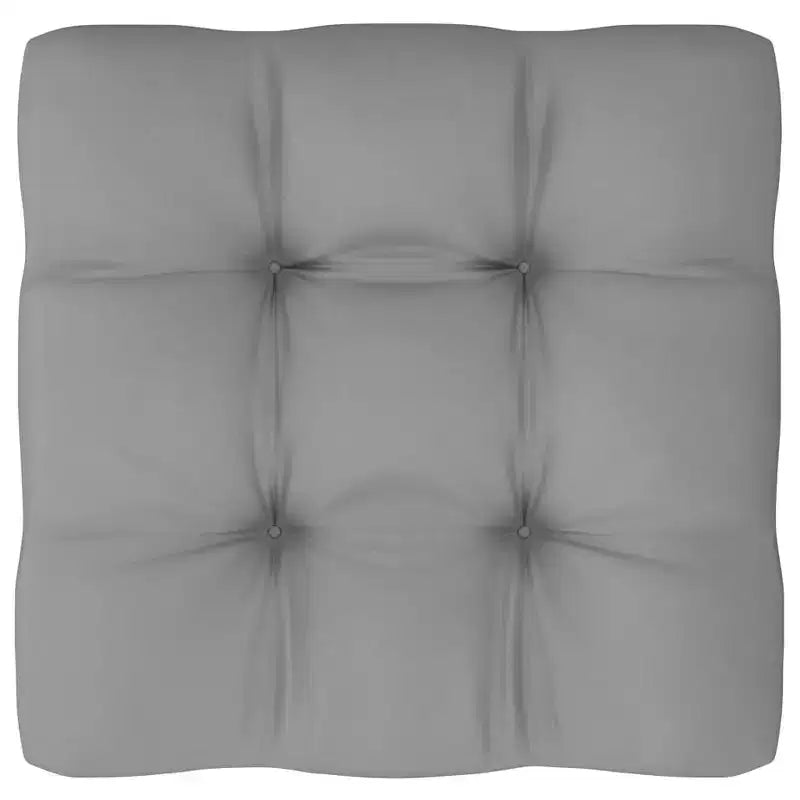vidaXL Salon de jardin Bois de pin massif Bois de pin massif, 100 % polyester