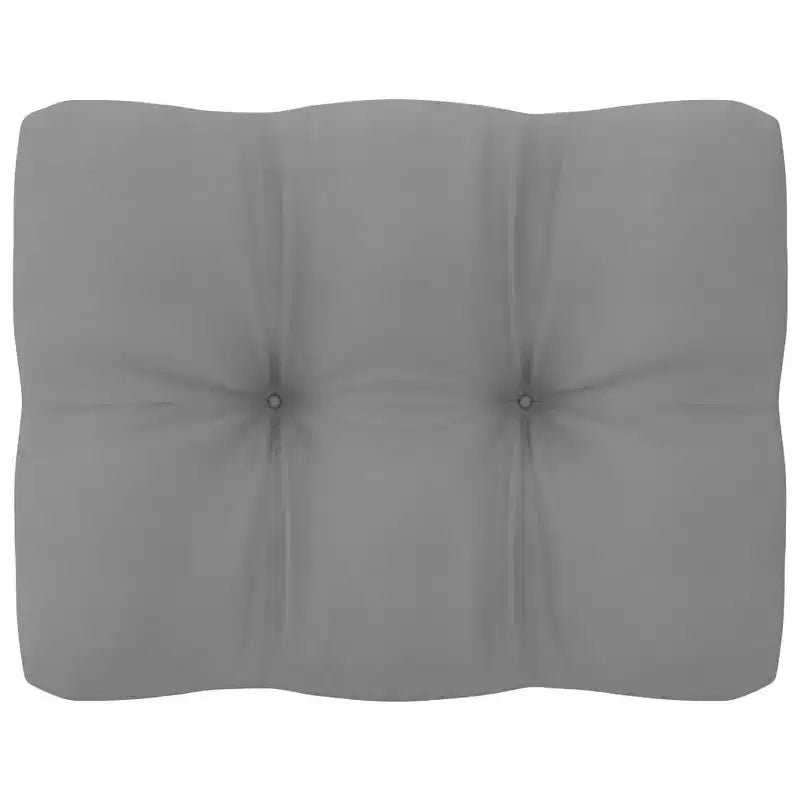 vidaXL Salon de jardin Bois de pin massif Bois de pin massif, 100 % polyester