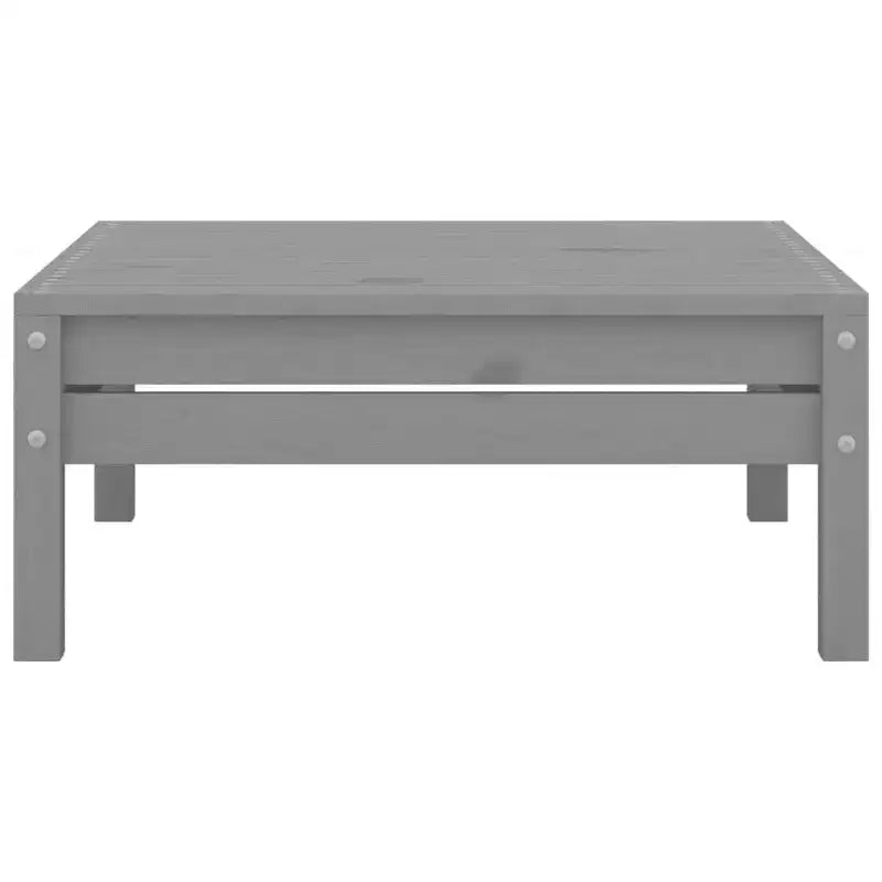 vidaXL Ensemble de jardin modulable en pin massif gris