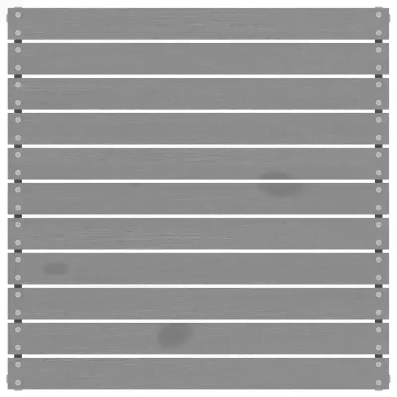 vidaXL Ensemble de jardin modulable en pin massif gris