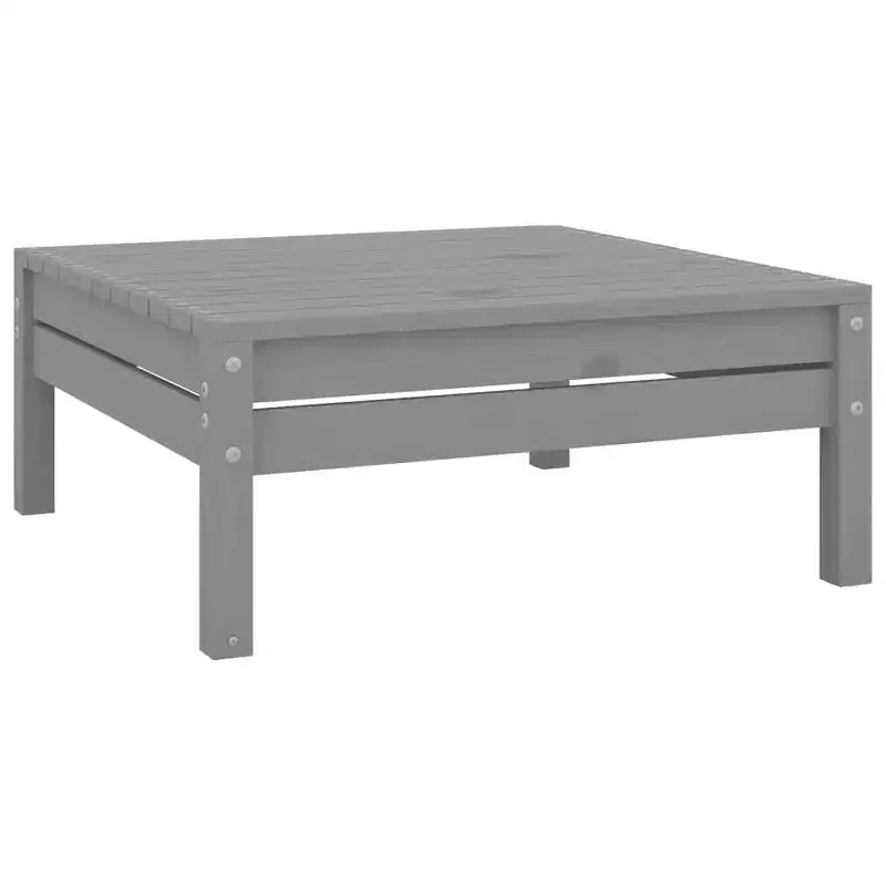 vidaXL Ensemble de jardin modulable en pin massif gris