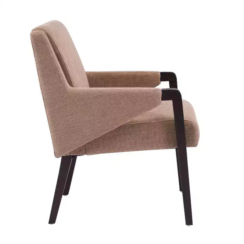 Christopher Knight Home Harish Ensemble de salle à manger moderne 7 pièces en bois d'hévéa rembourré en lin avec table rectangulaire