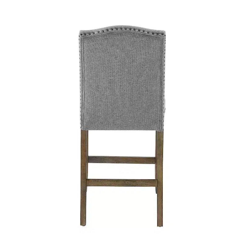 Ensemble de salle à manger 8 pièces Grayson en marbre gris/bois flotté - Steve Silver Co.