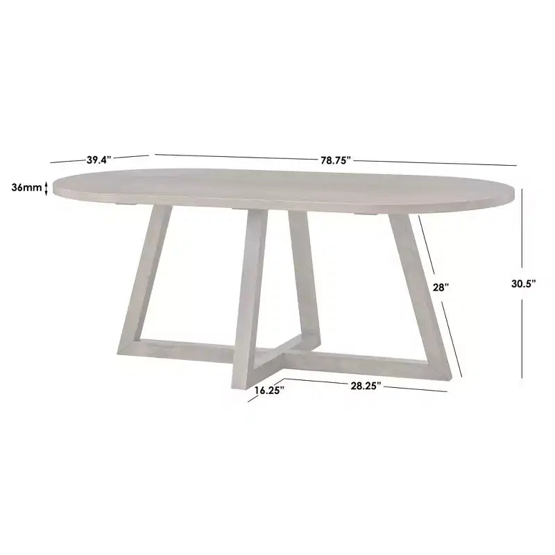 Lifestorey Ensemble de salle à manger 5 pièces Valissa moderne avec chaises en cuir Noyer/Gris-taupe