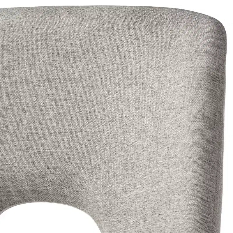 Ensemble de salle à manger rectangulaire Lifestorey 5 pièces Clover Mid-Century Modern Noyer/Gris