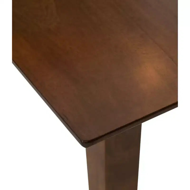 Ensemble de salle à manger 5 pièces Clara avec chaises et banc en corde marron - Powell