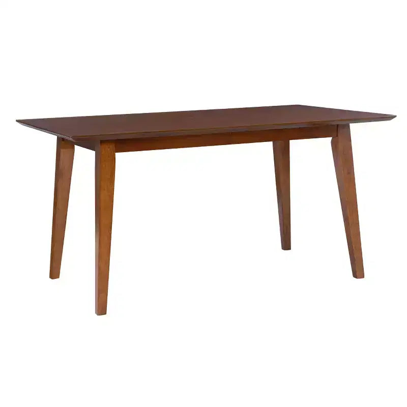 Ensemble de salle à manger 5 pièces Clara avec chaises et banc en corde marron - Powell