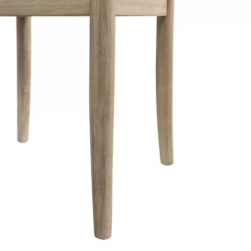 Ensemble de salle à manger 5 pièces ronde Keaton hauteur standard avec 4 chaises Beach - Picket House Furnishings : design rustique à piédestal