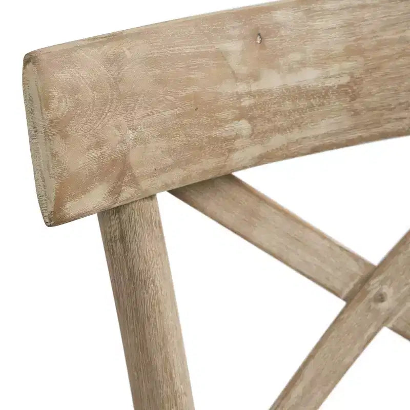 Ensemble de salle à manger 5 pièces ronde Keaton hauteur standard avec 4 chaises Beach - Picket House Furnishings : design rustique à piédestal