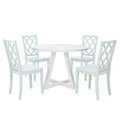 Powell 5pc Shelby Round Dining Set Mint