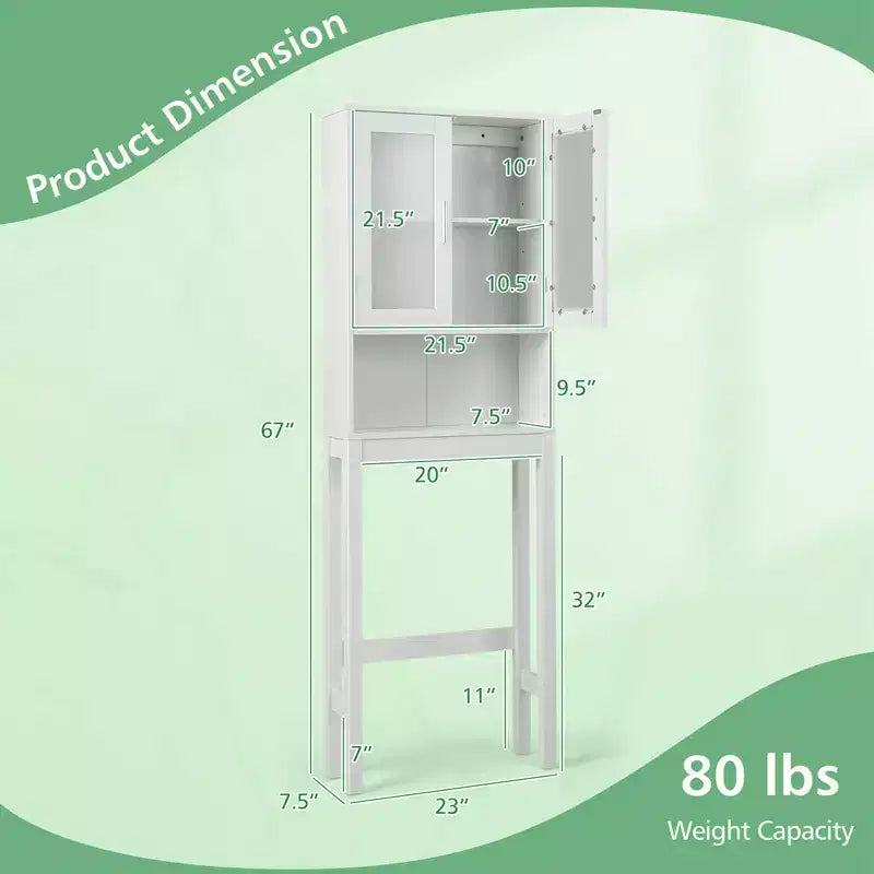 Meuble de rangement en bois pour toilettes, étagère de salle de bain peu encombrante
