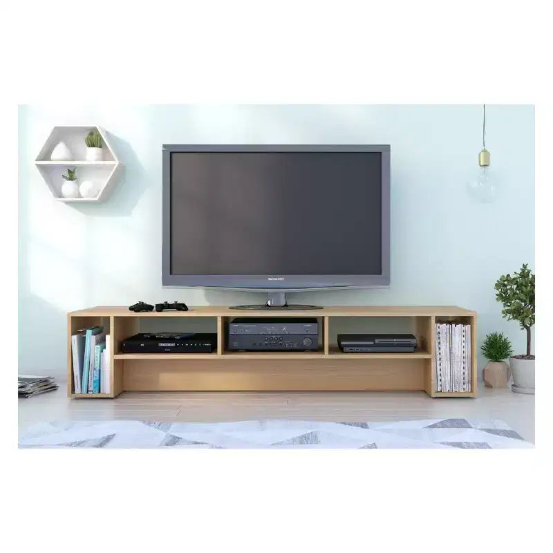 Meuble TV 3 étagères pour téléviseurs jusqu'à 80 po -