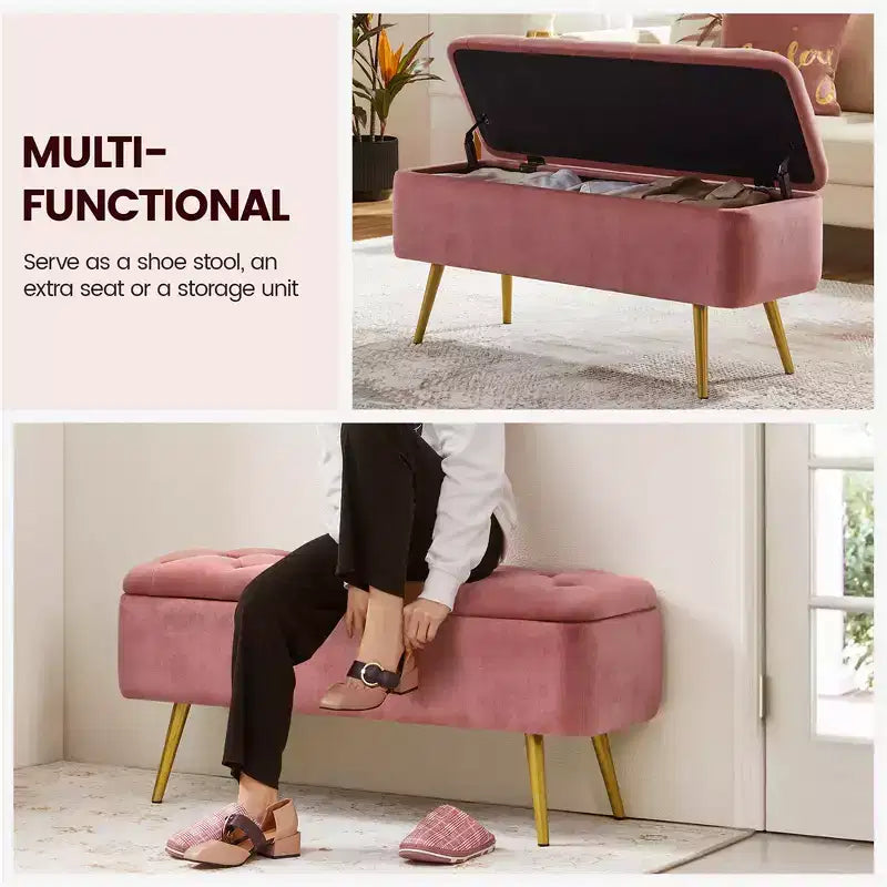 Banc moderne avec rangement