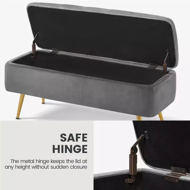 Banc moderne avec rangement