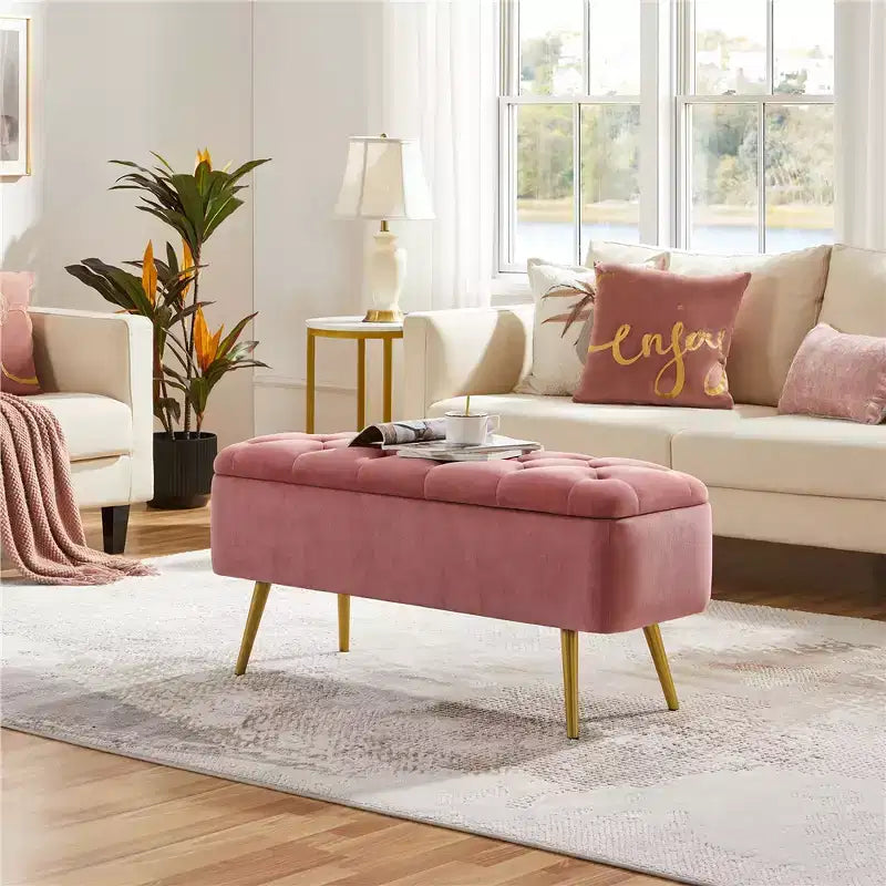 Banc moderne avec rangement