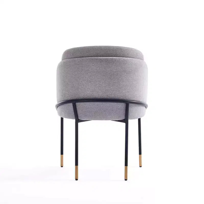 Manhattan Comfort – Ensemble repas rond Hathaway and Flor 5 pièces de 120 cm