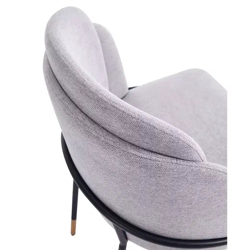 Manhattan Comfort – Ensemble repas rond Hathaway and Flor 5 pièces de 120 cm