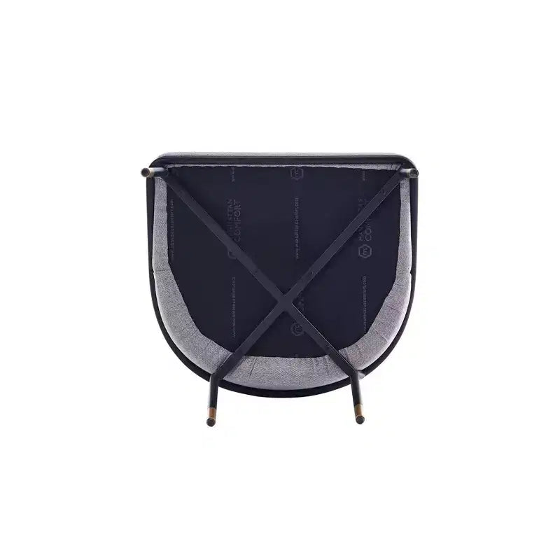 Manhattan Comfort – Ensemble repas rond Hathaway and Flor 5 pièces de 120 cm