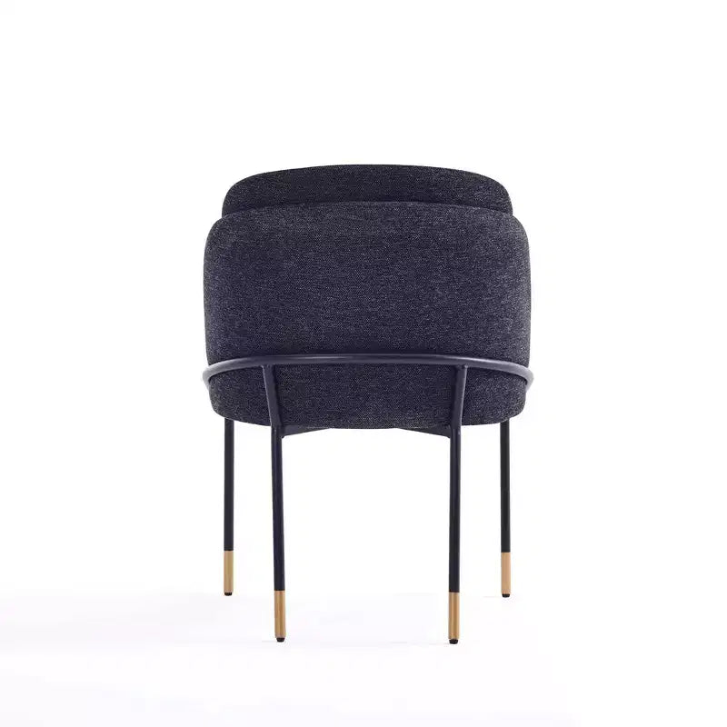 Manhattan Comfort – Ensemble repas rond Hathaway and Flor 5 pièces de 120 cm