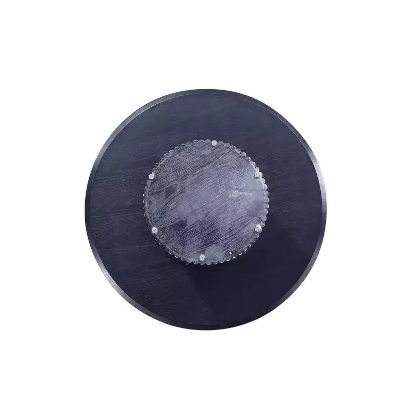 Manhattan Comfort – Ensemble repas rond Hathaway and Flor 5 pièces de 120 cm