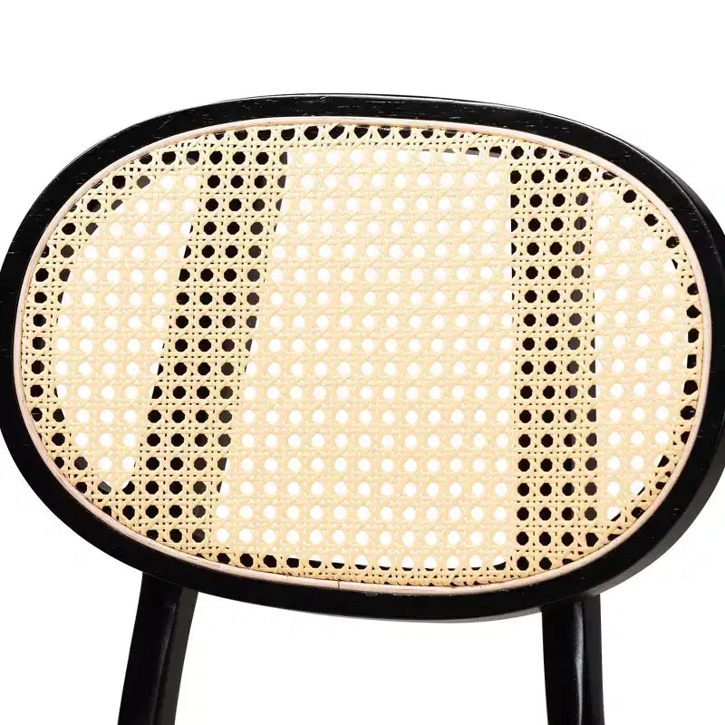 Ensemble de pub 5 pièces Baxton Studio Darrion en bois, style moderne du milieu du siècle