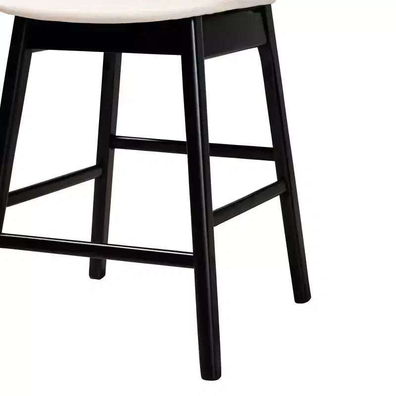 Ensemble de pub 5 pièces Baxton Studio Darrion en bois, style moderne du milieu du siècle