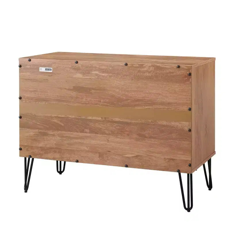 Ensemble commode 3 tiroirs et table de chevet 1 tiroir moderne Manhattan Comfort Dumbo 2 pièces