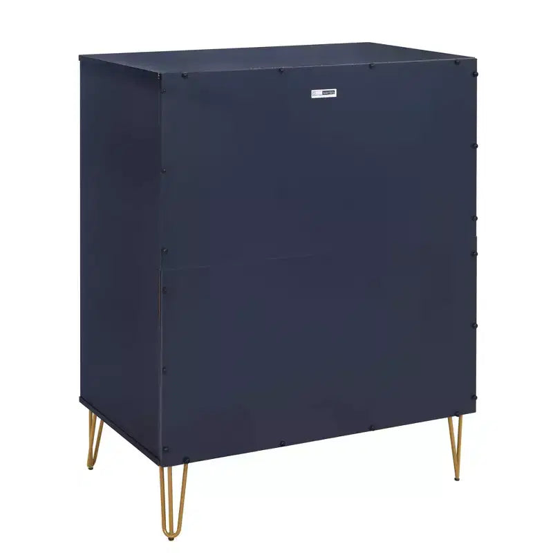 Ensemble commode 5 tiroirs, commode 3 tiroirs et table de chevet Manhattan Comfort Dumbo 3 pièces